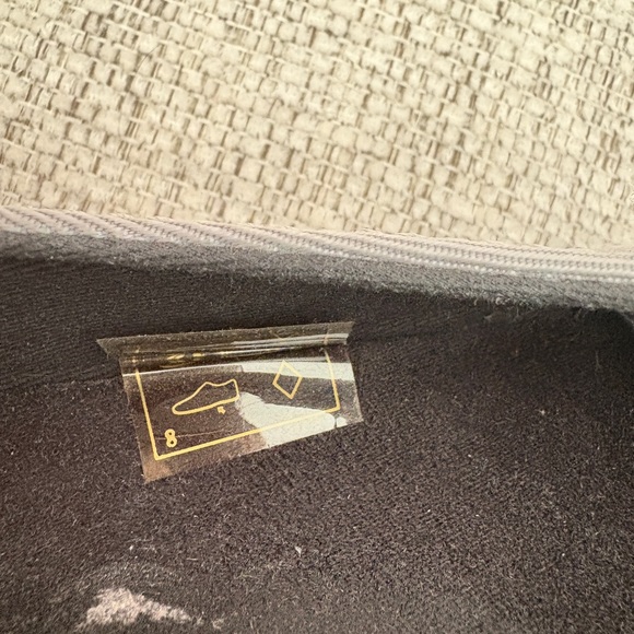 Dr. Martens Gray Canvas 2-Eye Lace Up Shoes AirWair Casual Oxford Size 8 - Picture 8 of 8